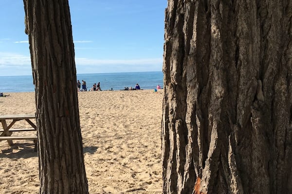 Michigan lake was a favorite stop and very much like the beach