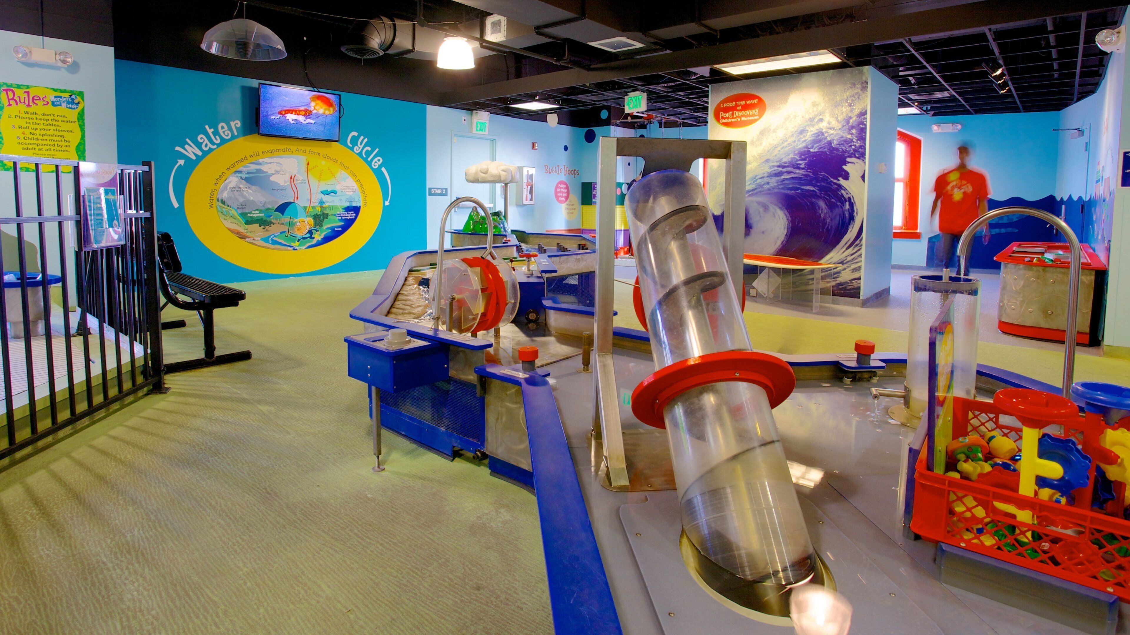 Port Discovery which includes interior views