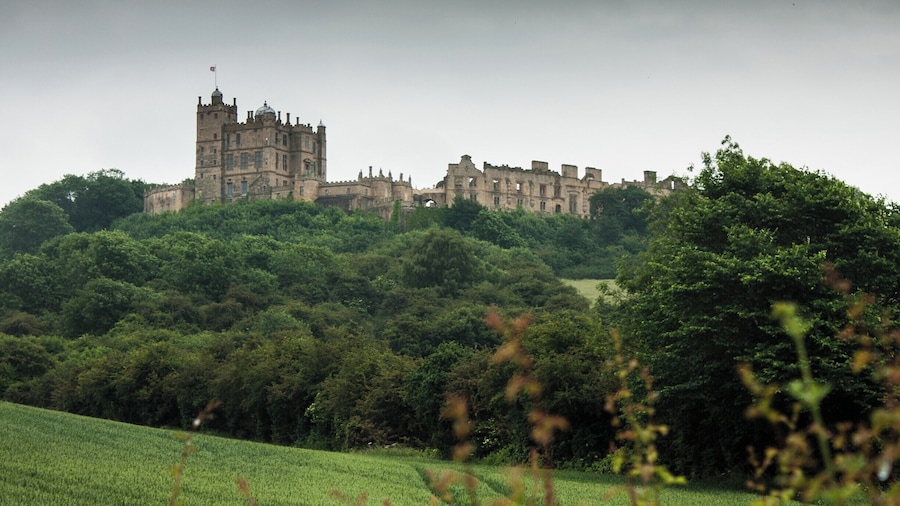 Bolsover Castle is a castle in Bolsover, Derbyshire, England. It was built in the early 17th century by the Cavendish family, on the site of a medieval castle founded in the 12th century by the Peverel family.