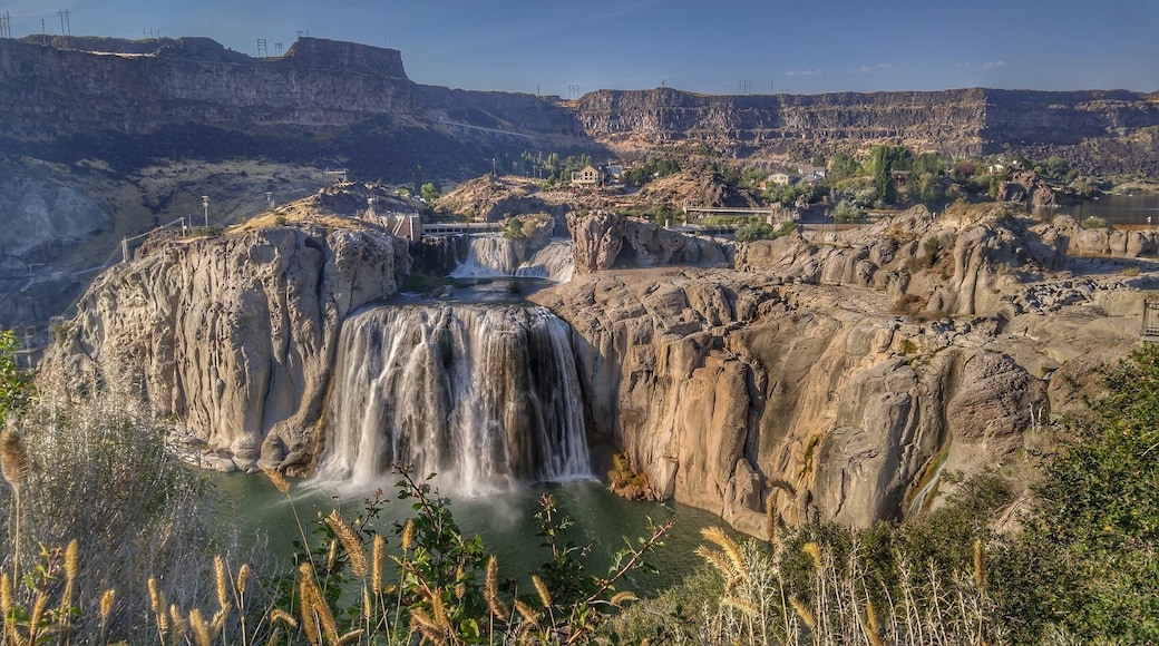 One of the highlights of Twin Falls, Idaho is getting to see Shoshone Falls. A mighty Waterfall with views from all around.