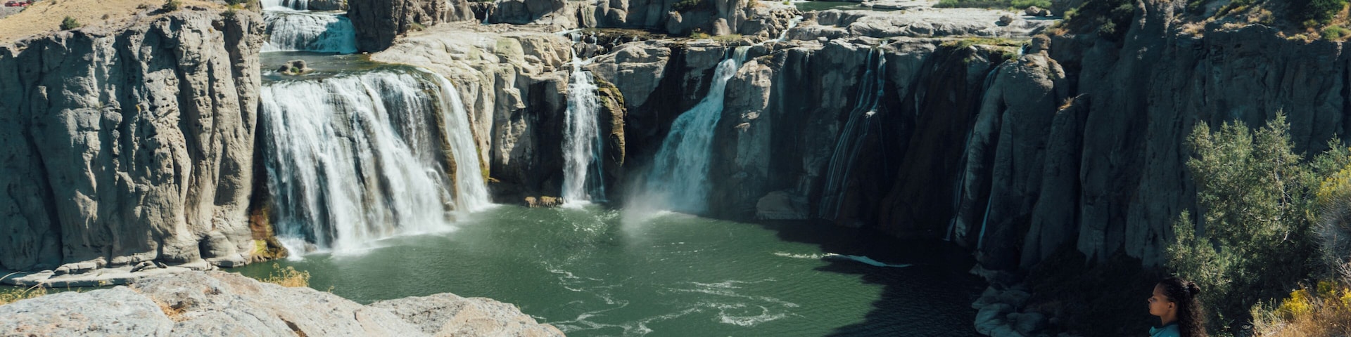 Epic waterfall in Idaho that TALLER than Niagara falls!