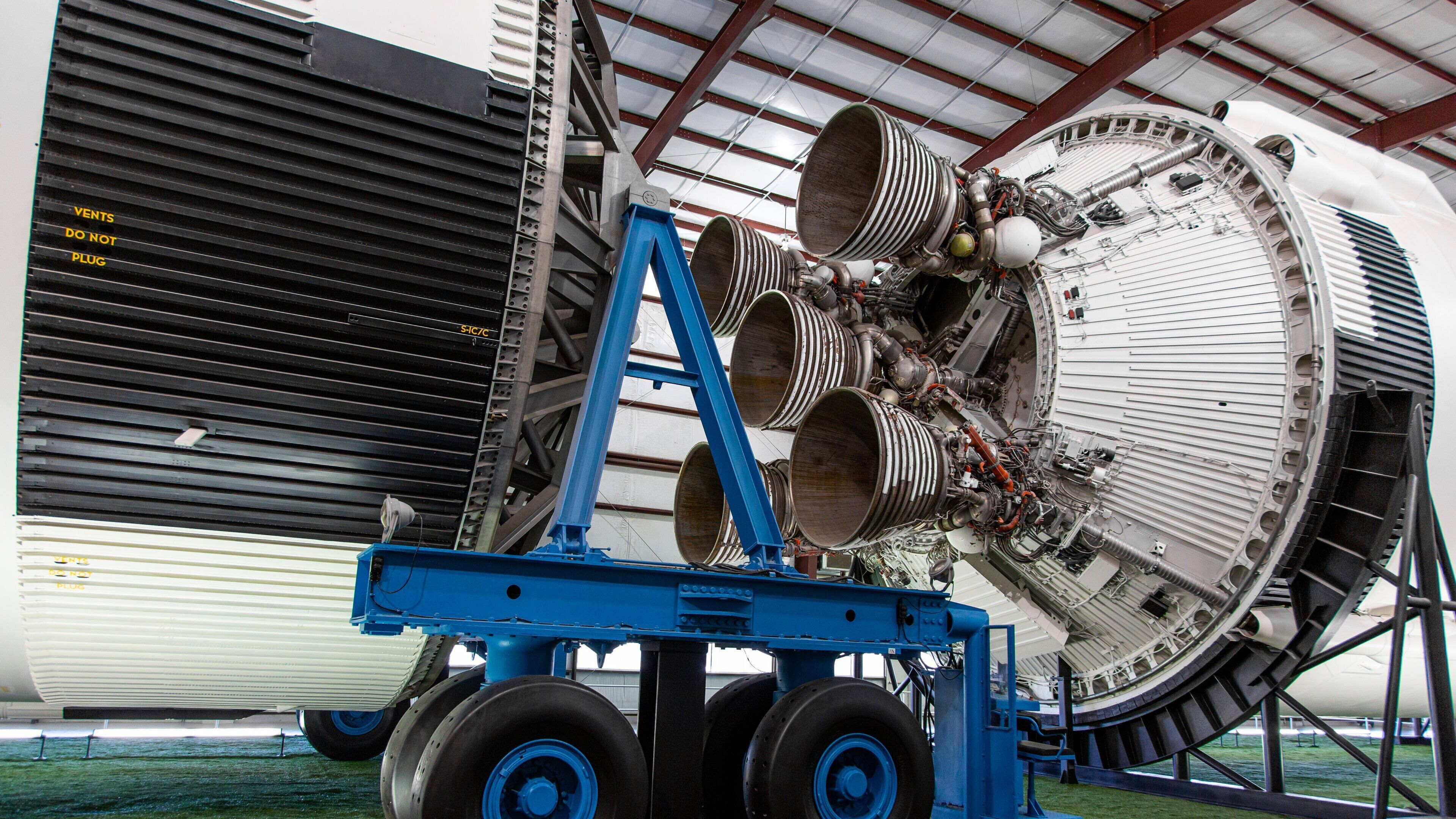 Space Center Houston which includes interior views
