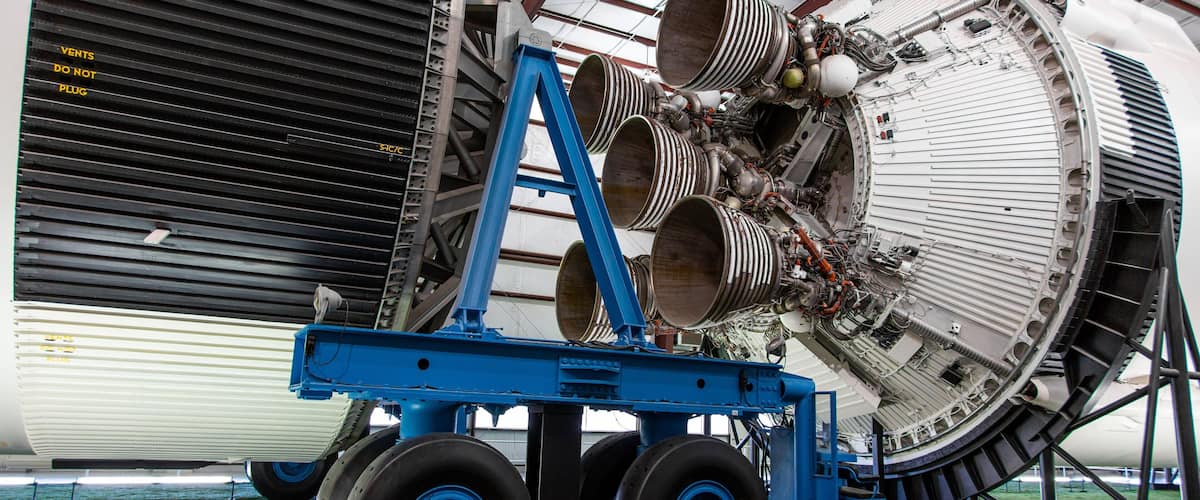 Space Center Houston which includes interior views