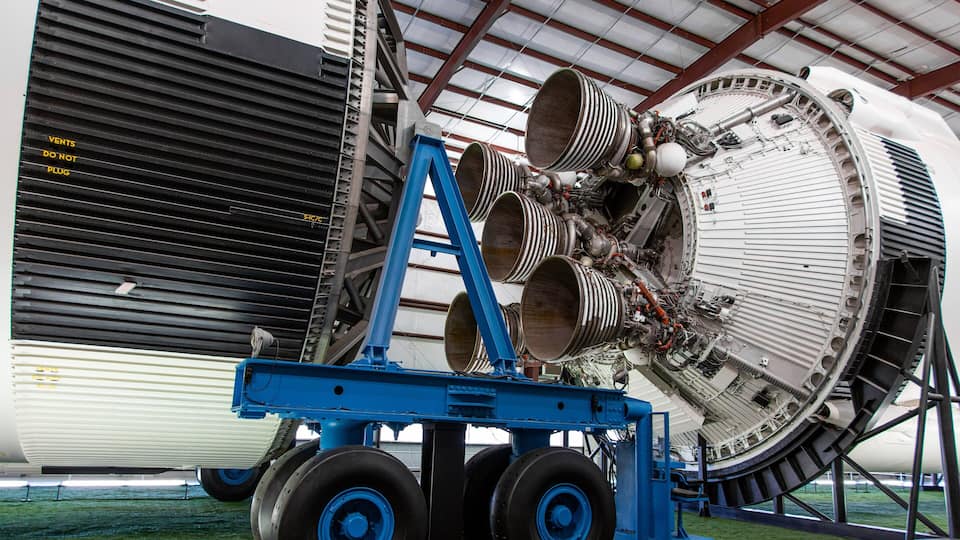 Space Center Houston which includes interior views