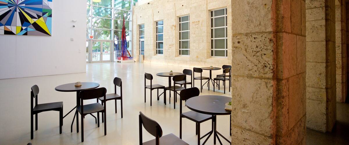 Bass Museum of Art which includes interior views and art