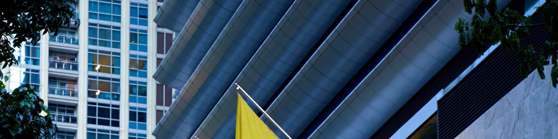 Flags of the World at a Ministry Building in Thailand. Bangkok, Thailand - 08.28.2022