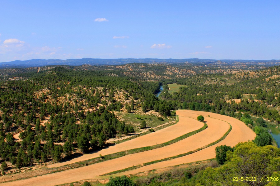 Valle del Cabriel visto desde «El Balcón del Ensueño»