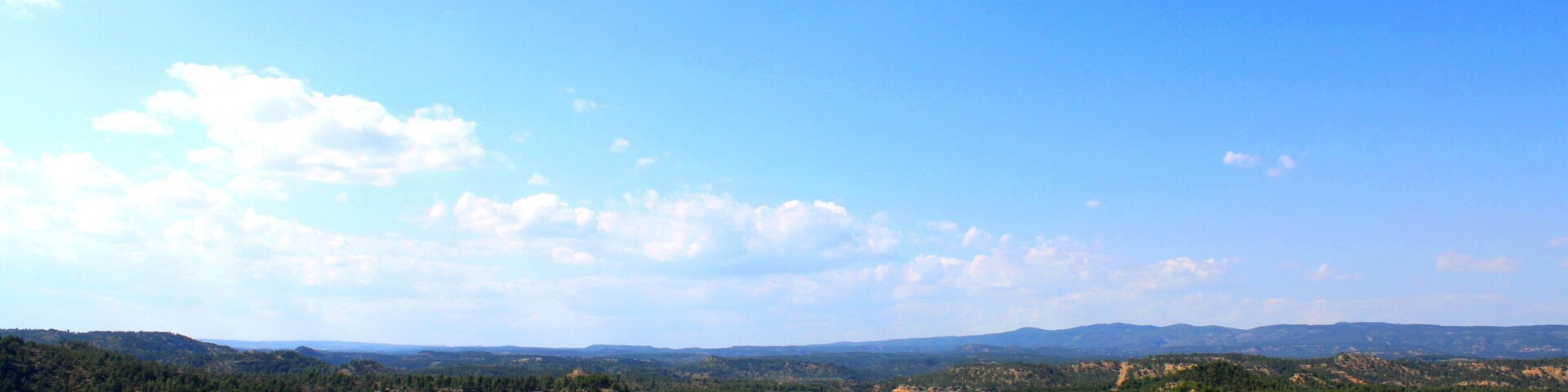 Relieve de La Derrubiá captado desde «El Balcón del Ensueño»