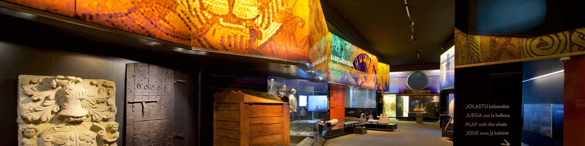 San Telmo Museum which includes interior views