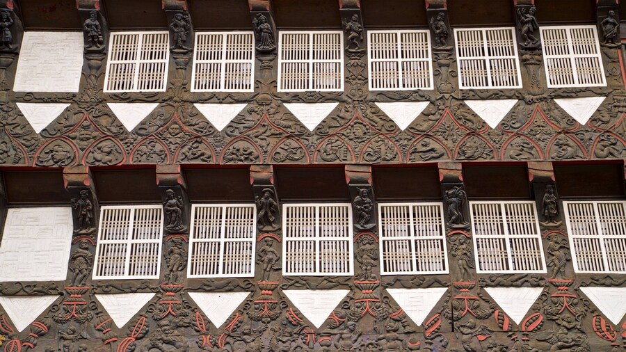 Plaza del Castillo mostrando elementos del patrimonio