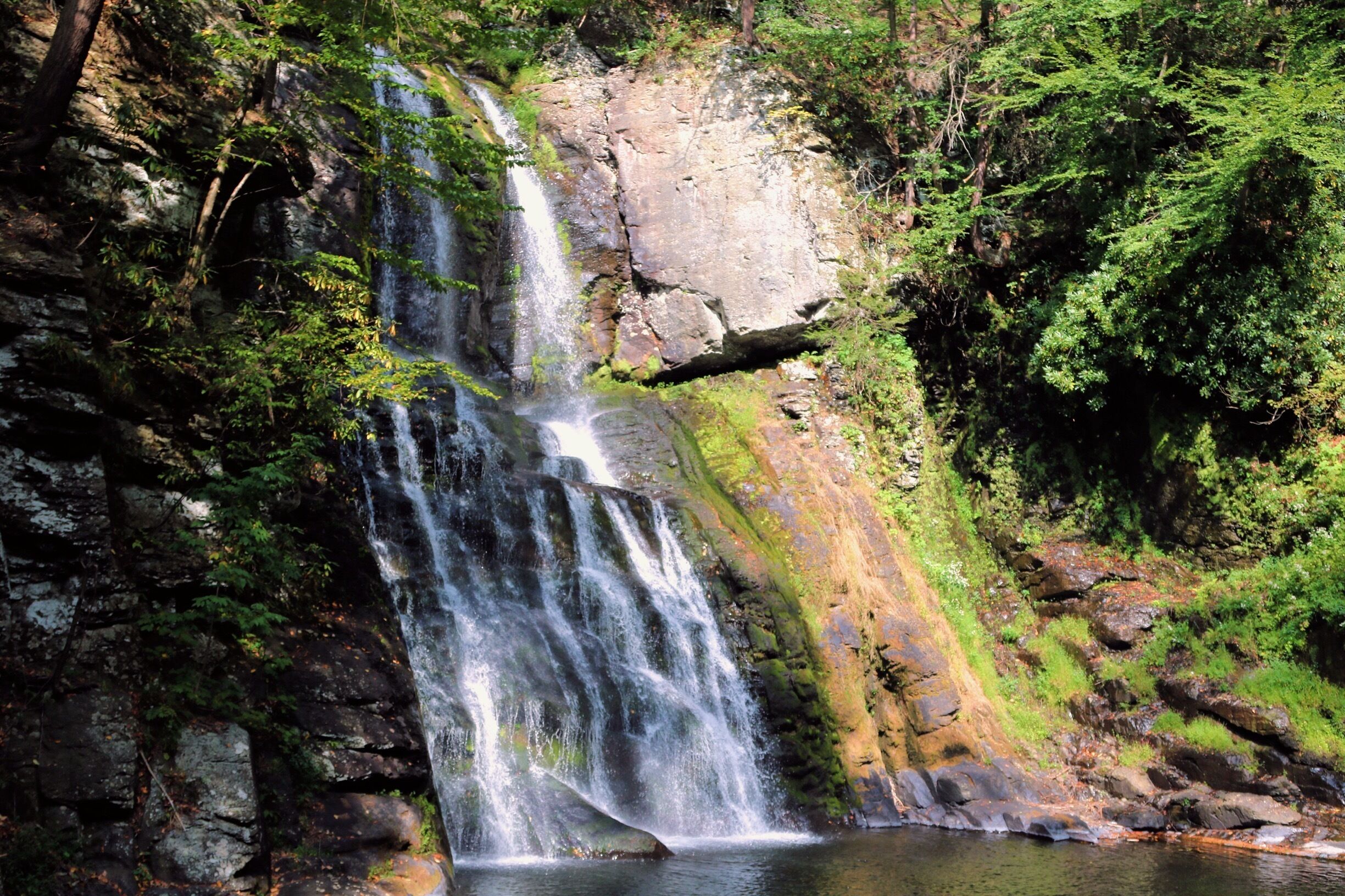  Bushkill falls upclose! 15-min hike and then this!