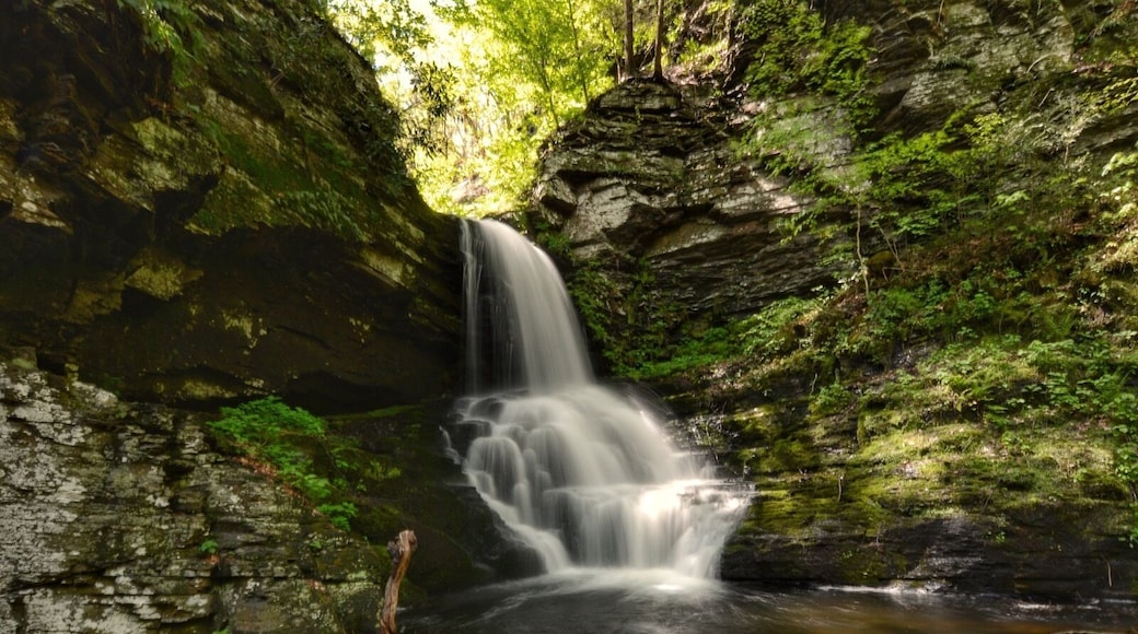 Bridal Veil Falls. Spring hiking. #waterlust #nature #waterfalls #explore #travel #longexposure #green #spring #hiking #NikonD7100 #Manfratto tripod #Sigma