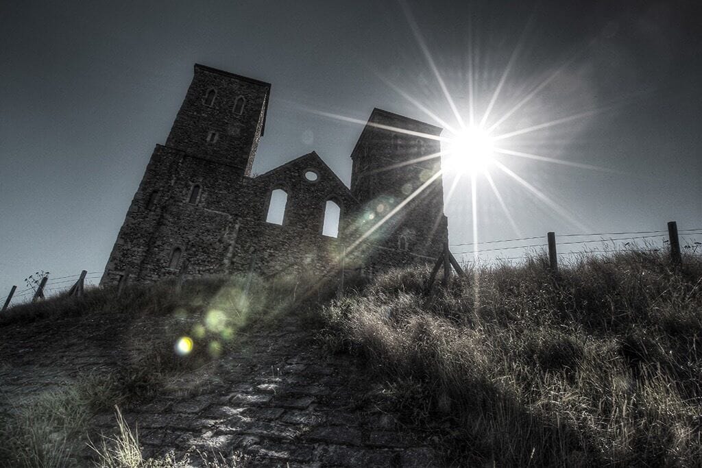 June 2010

Reculver Abbey on the North Coast of Kent. Situated on the seafront, the ruins of the abbey command great views across the sea.