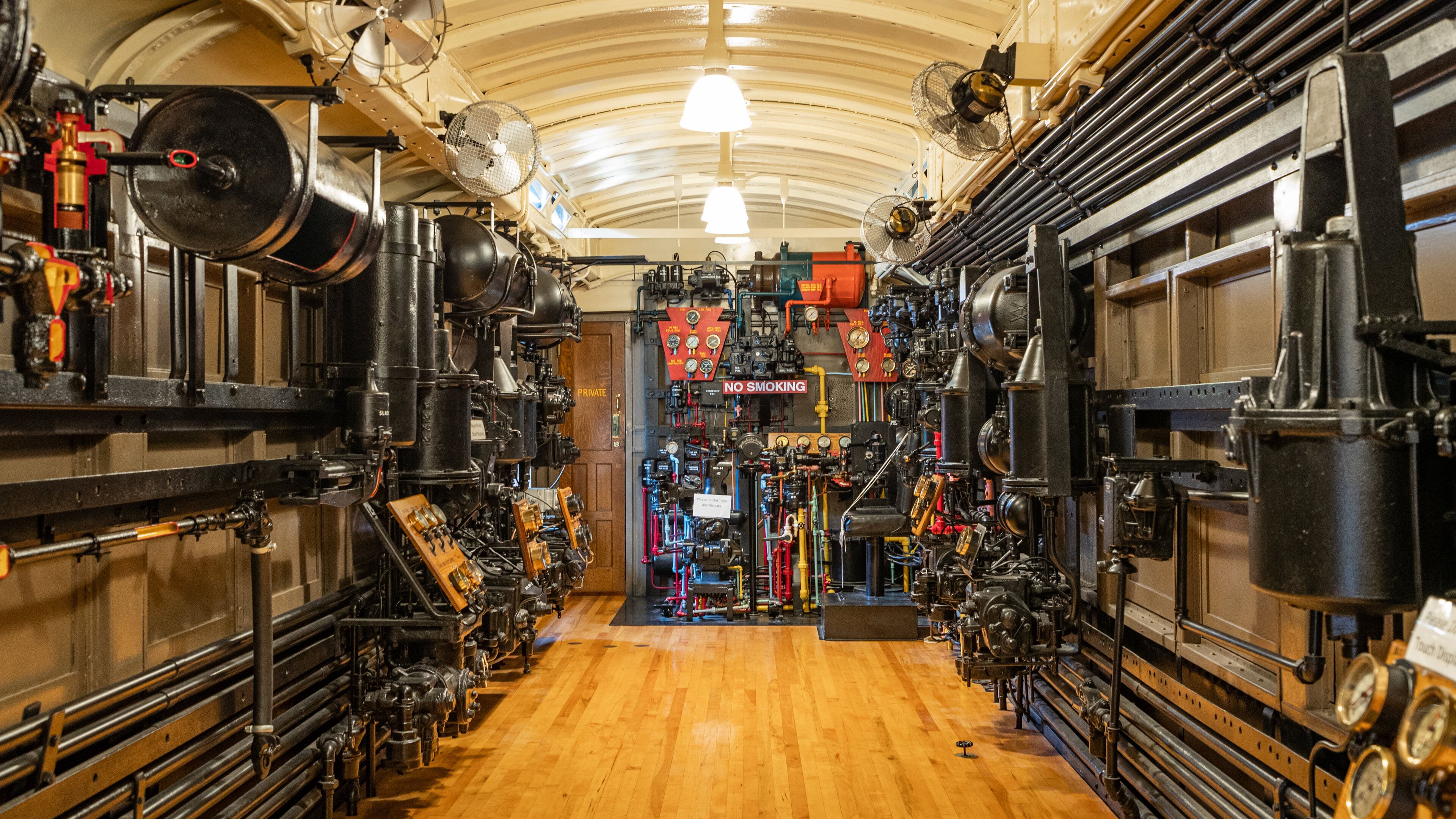 Railroad Museum of Pennsylvania featuring interior views and heritage elements