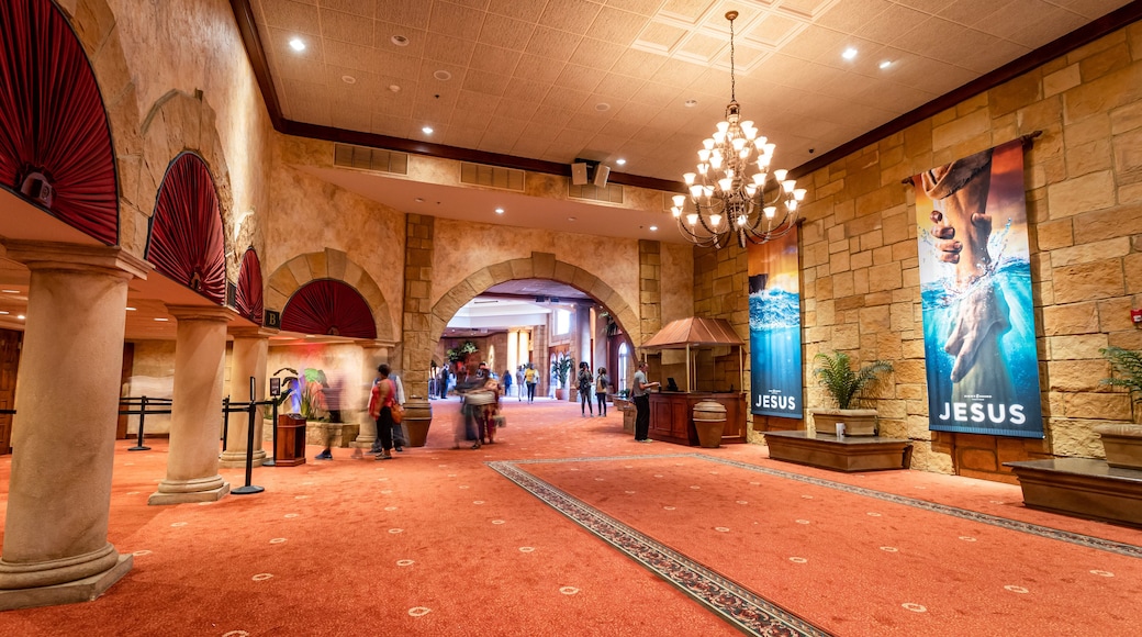 Sight and Sound Theatre showing interior views and signage