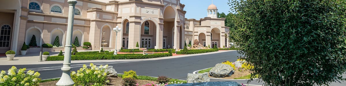 Lancaster featuring heritage architecture, a park and flowers