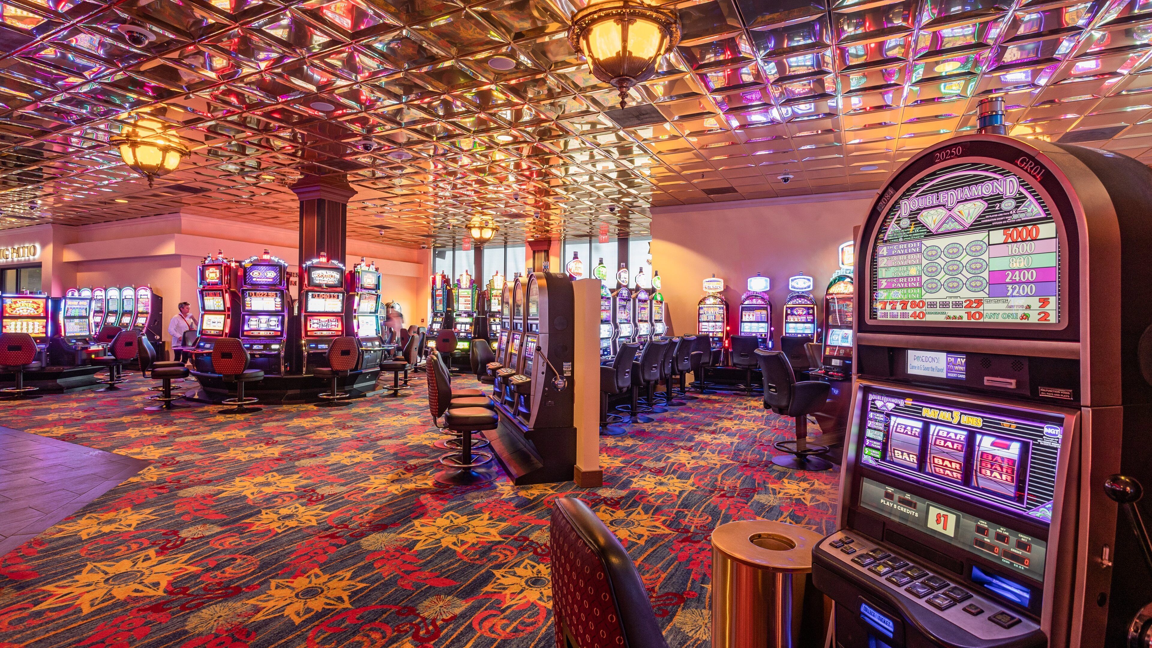 Casino at Ocean Downs which includes interior views