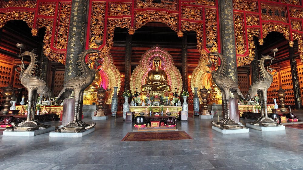 Inside one of the temples at Bai Dinh! #LifeAtExpedia
