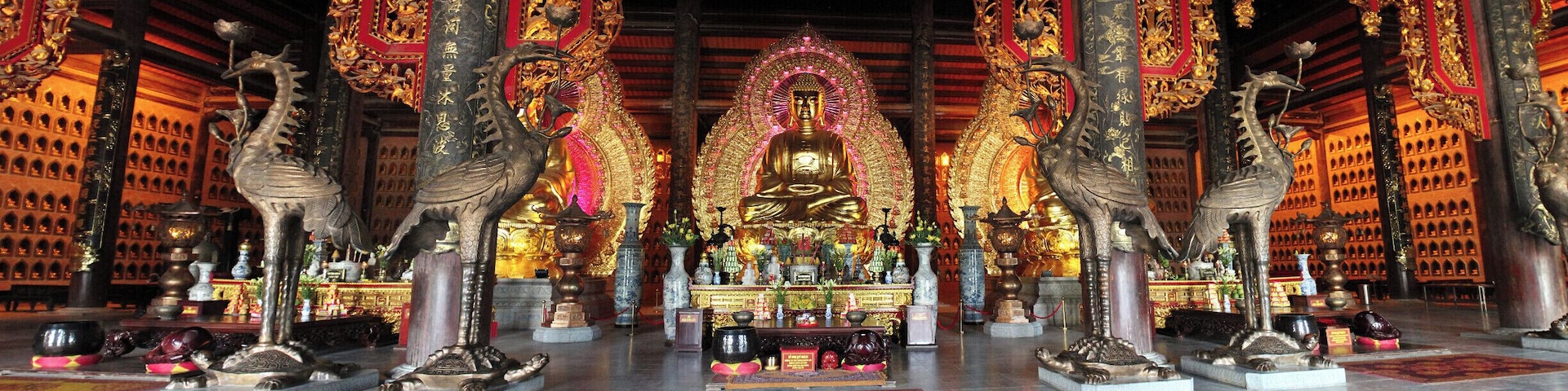 Inside one of the temples at Bai Dinh! #LifeAtExpedia
