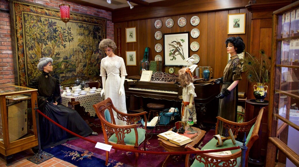 Imperial Calcasieu Museum which includes interior views