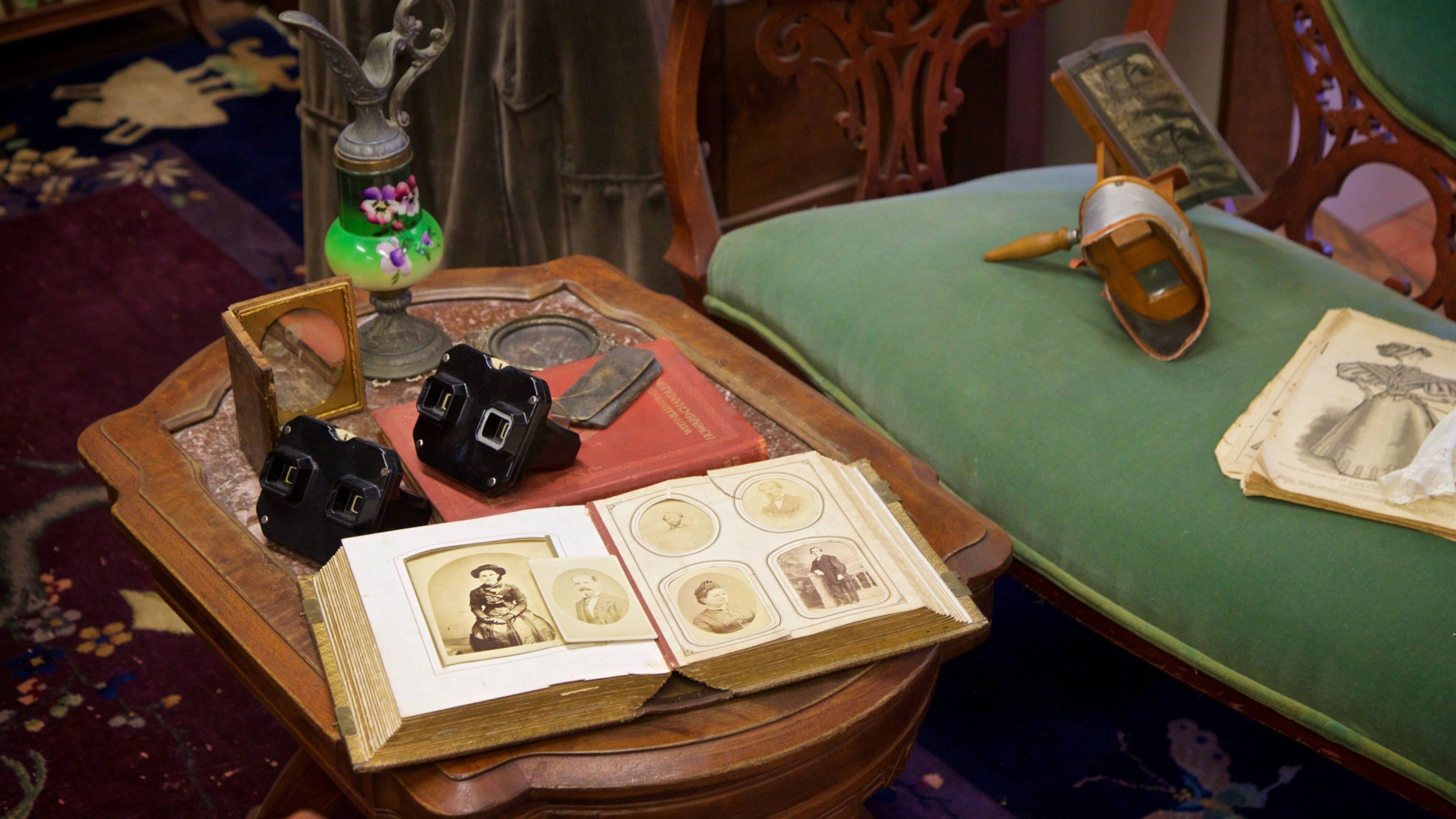 Imperial Calcasieu Museum which includes interior views and heritage elements