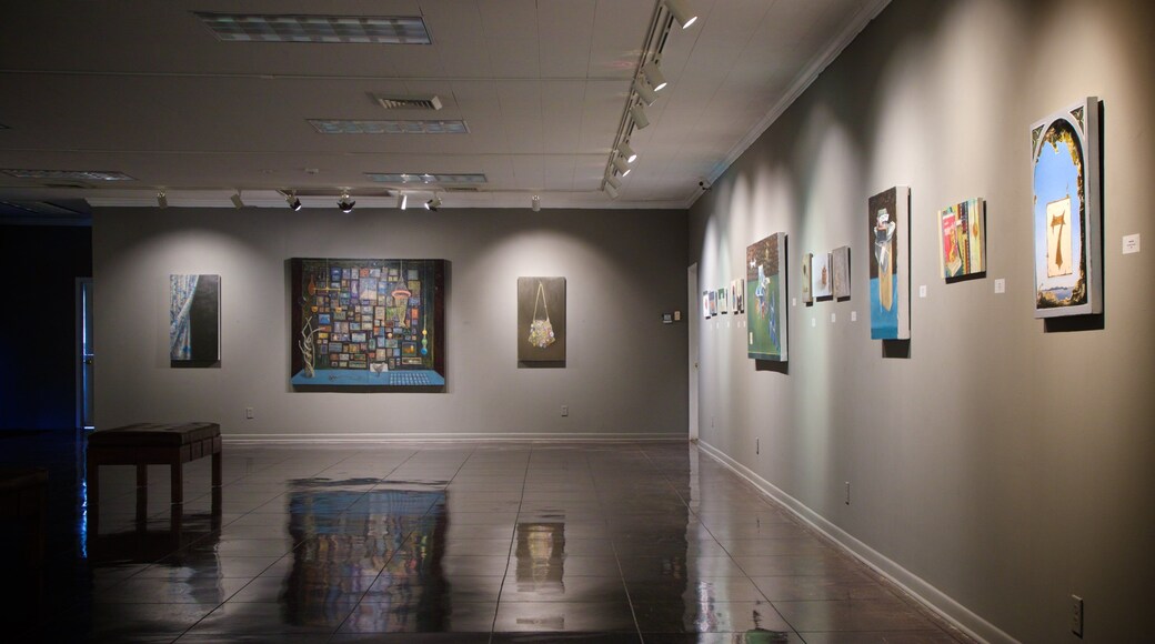 Imperial Calcasieu Museum featuring art and interior views