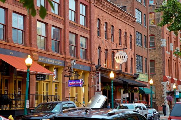 Armory Square which includes a city