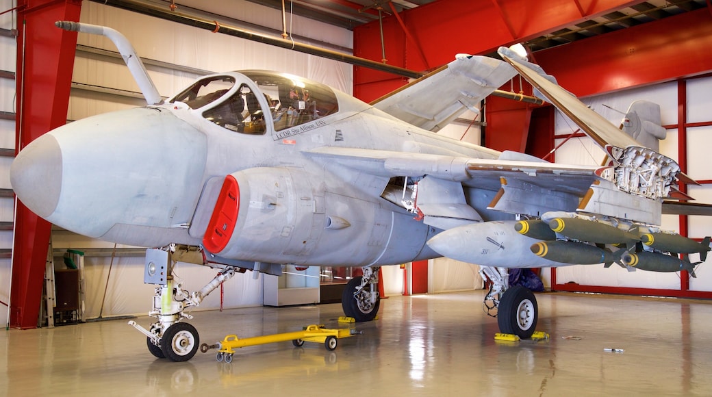 Valiant Air Command Warbird Museum which includes military items and interior views