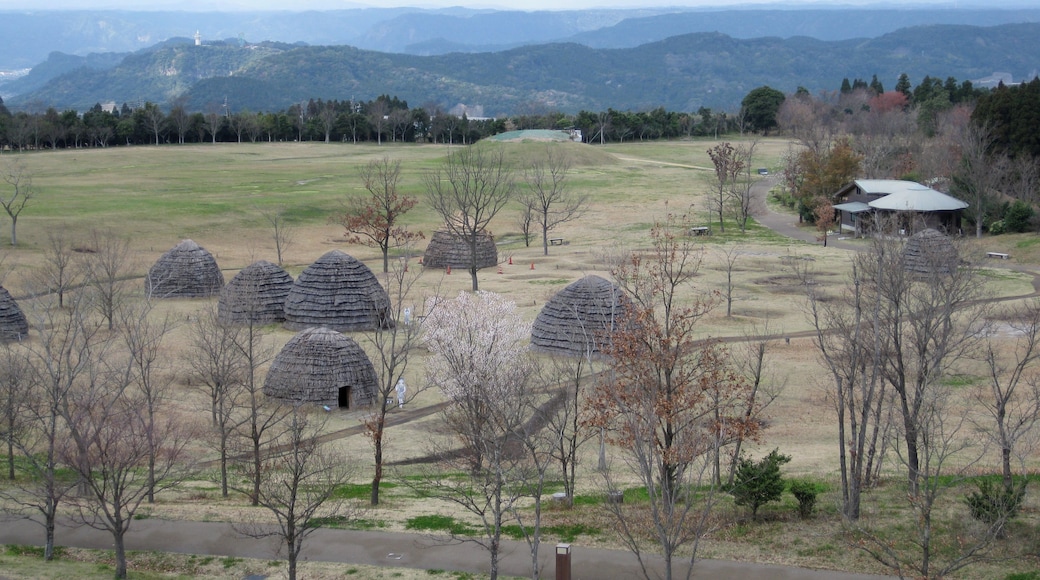 Restored Jōmon period Village of Uenohara Remains in Kagoshima, Japan
