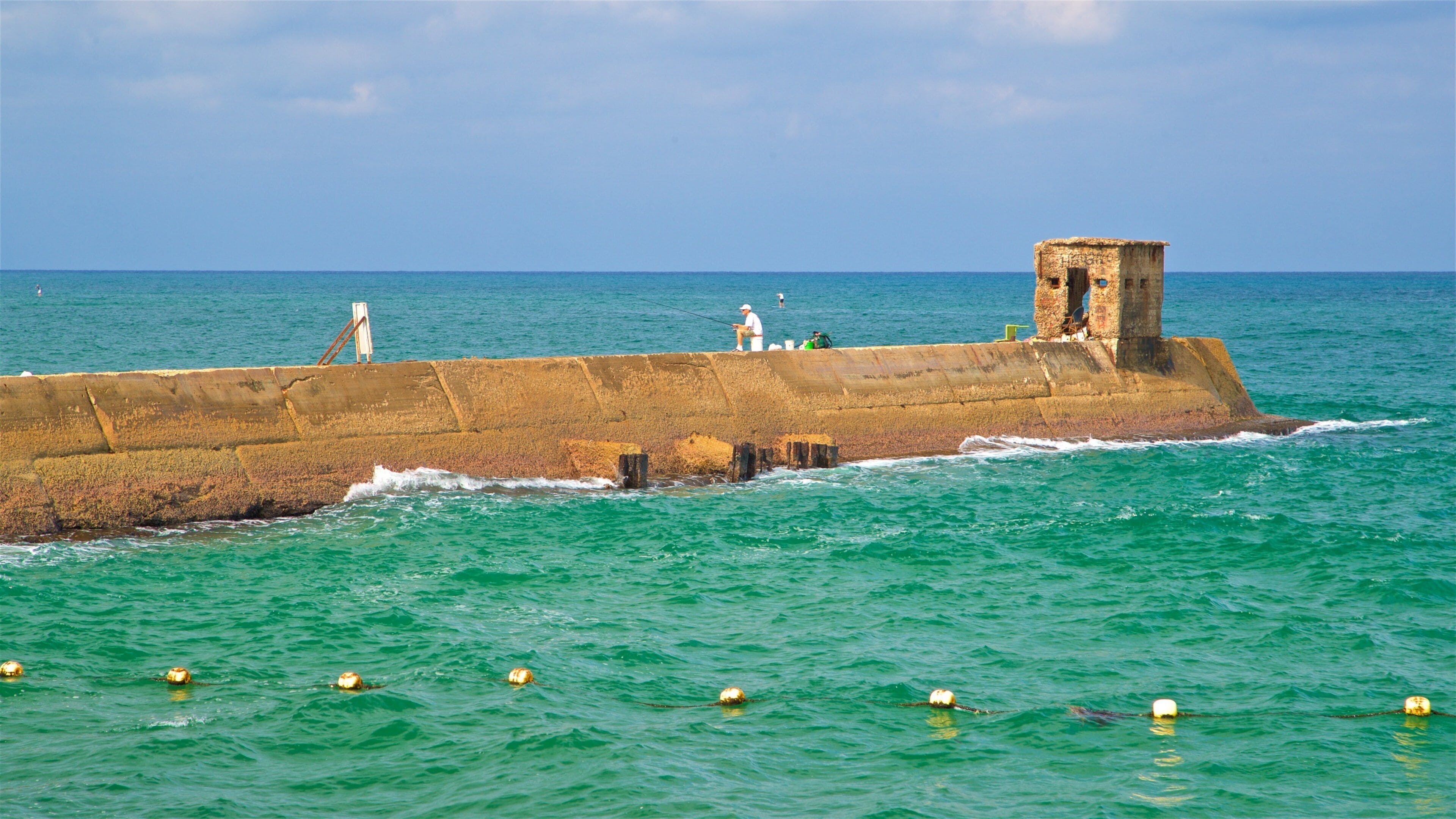 Porto di Tel Aviv che include vista della costa