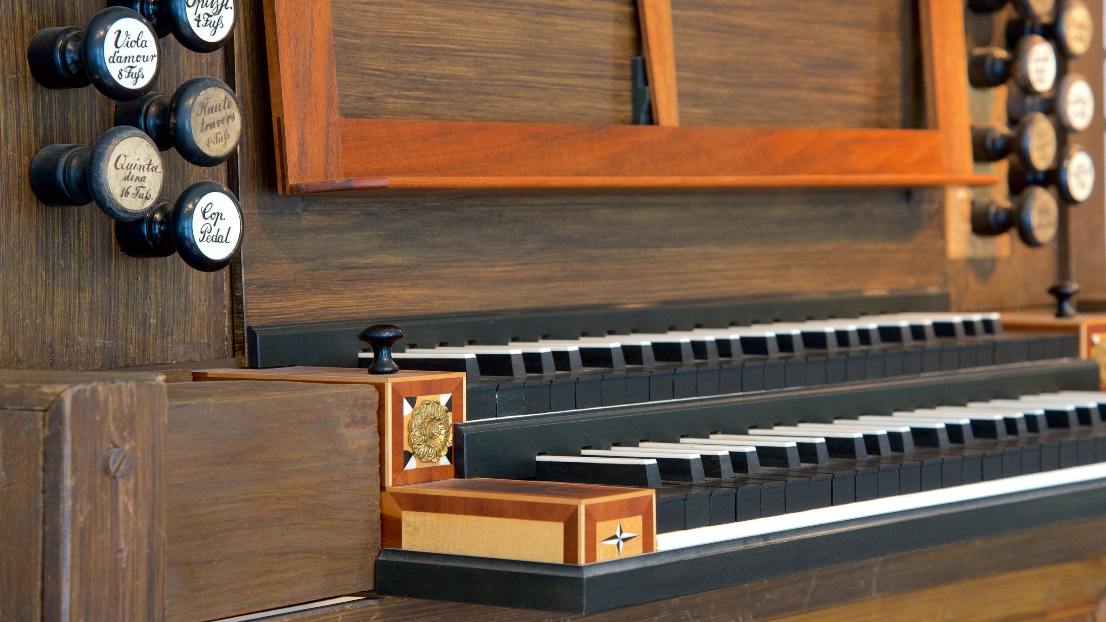 Bach Museum showing interior views