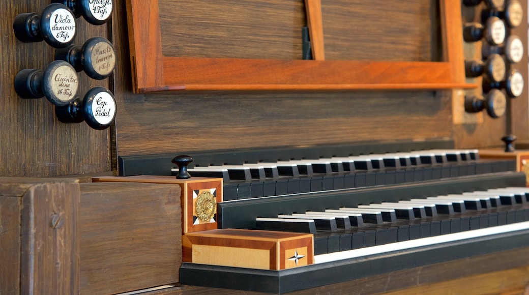 Museo Bach mostrando vistas interiores