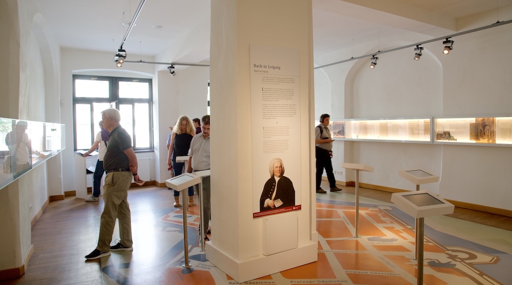 Bach Museum featuring interior views