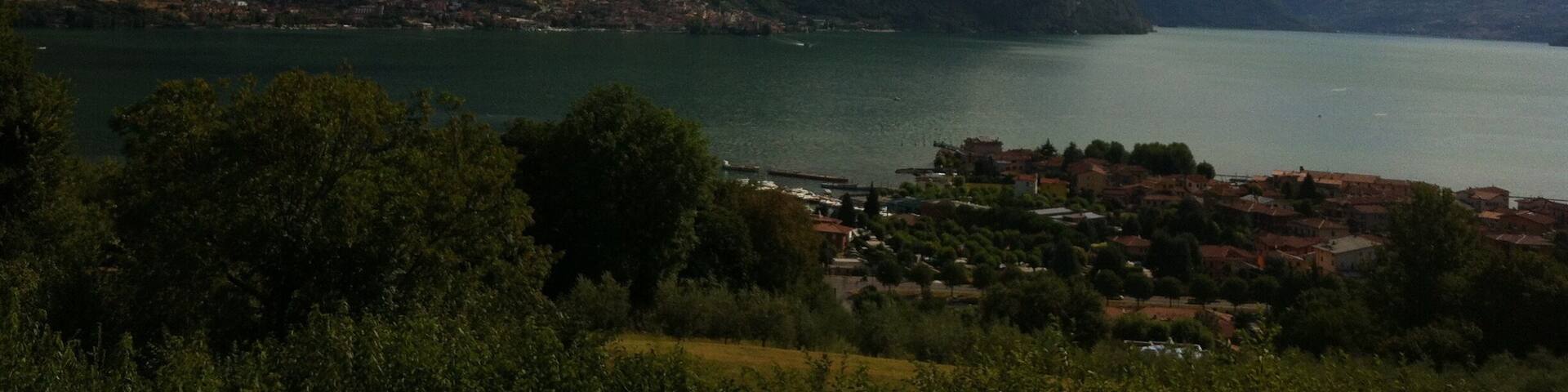 Less known than Lake Como, Lake Garda and Lago Miaggiore, Lago Iseo is just as pretty and less crowded.