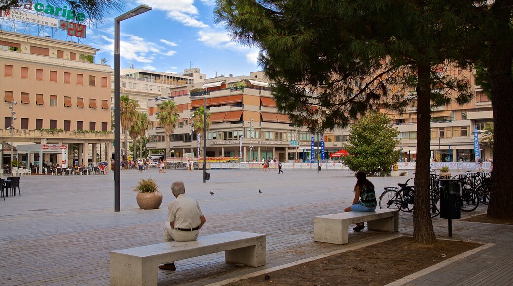 Piazza della Rinascita which includes a square or plaza