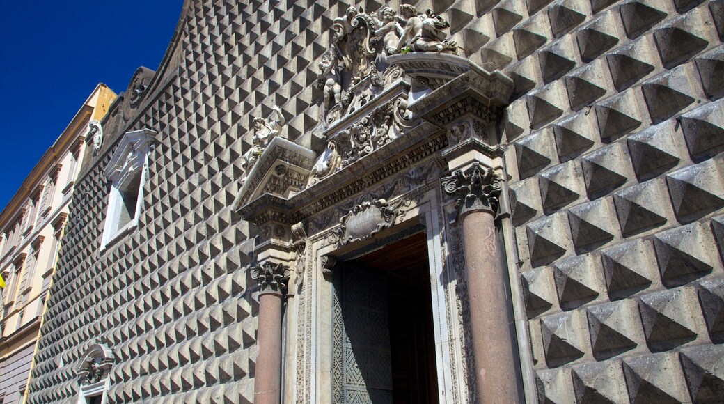 Church of Gesu Nuovo featuring heritage architecture and religious elements