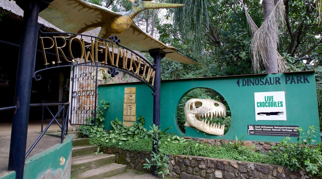 Mpumalanga - Limpopo which includes signage and caves