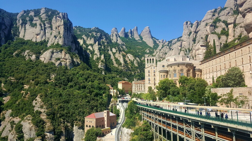 This Monastery is located in the mountains of Catalonia, about 1.5 hour outside of Barcelona. #Trovember