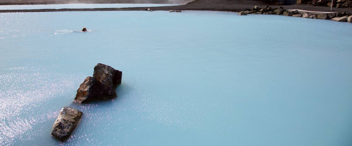 Myvatn Nature Baths which includes a hot spring
