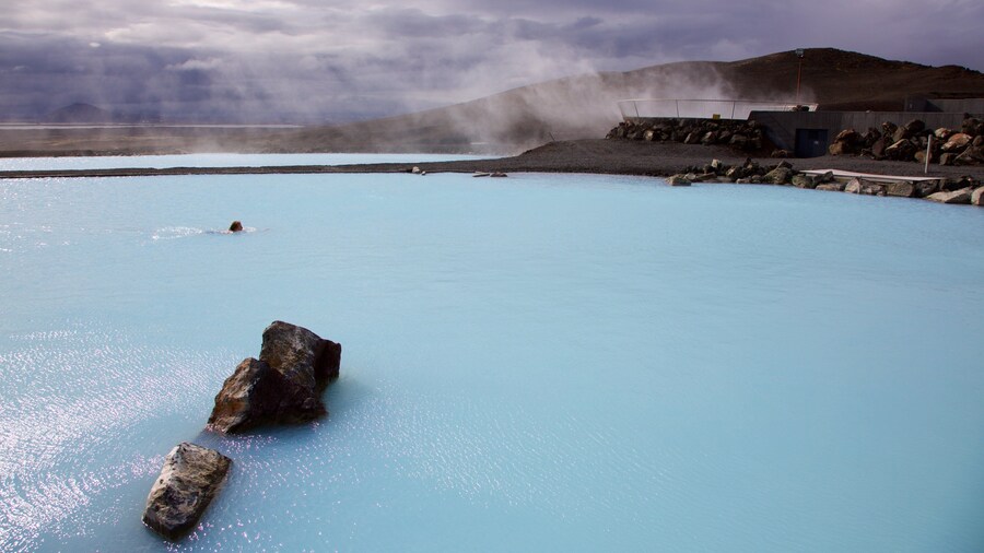 Myvatn Nature Baths which includes a hot spring