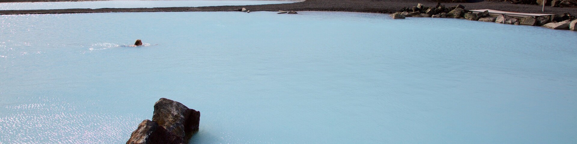 Myvatn Nature Baths which includes a hot spring