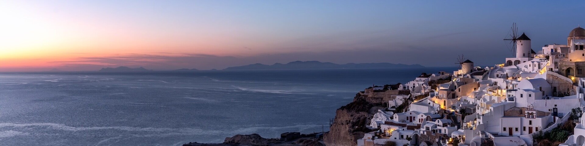 Santorini put on the show.