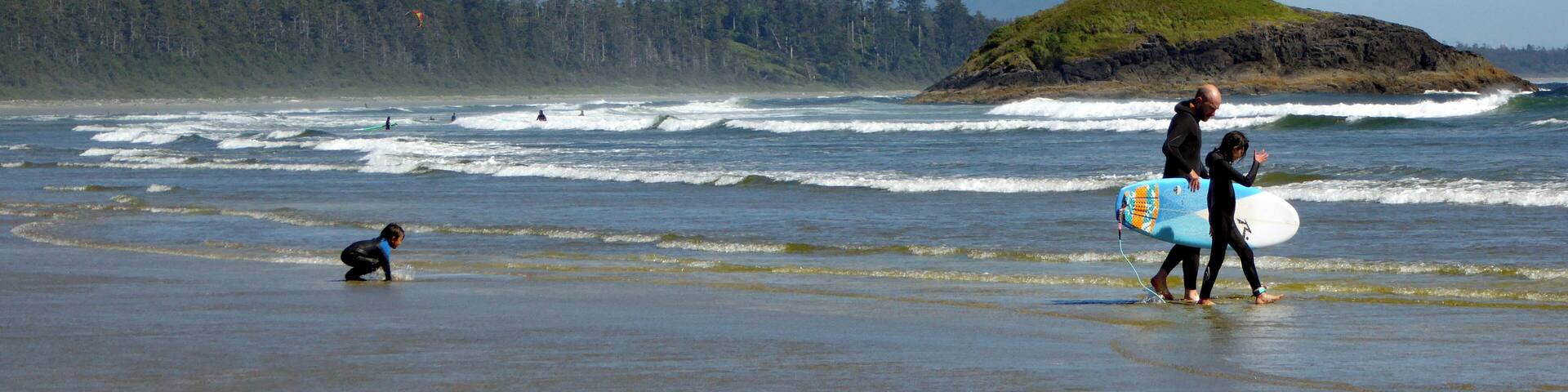 Long Beach is the largest and longest beach in the Pacific Rim National Park Reserve on the west coast of Vancouver Island, British Columbia, Canada. The Tofino-Ucluelet highway parallels the entirety of the beach. The beach's consistent surf, exposed to the open Pacific Ocean, established it as one of the earliest and most popular surfing locations in British Columbia. #GreatOutdoors