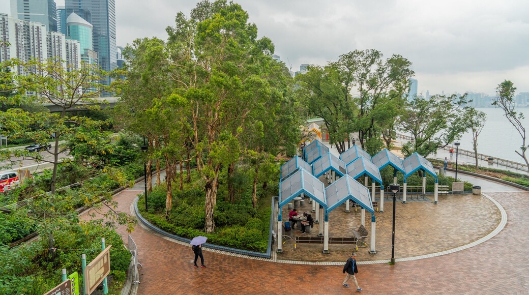 The Grand Promenade showing a park