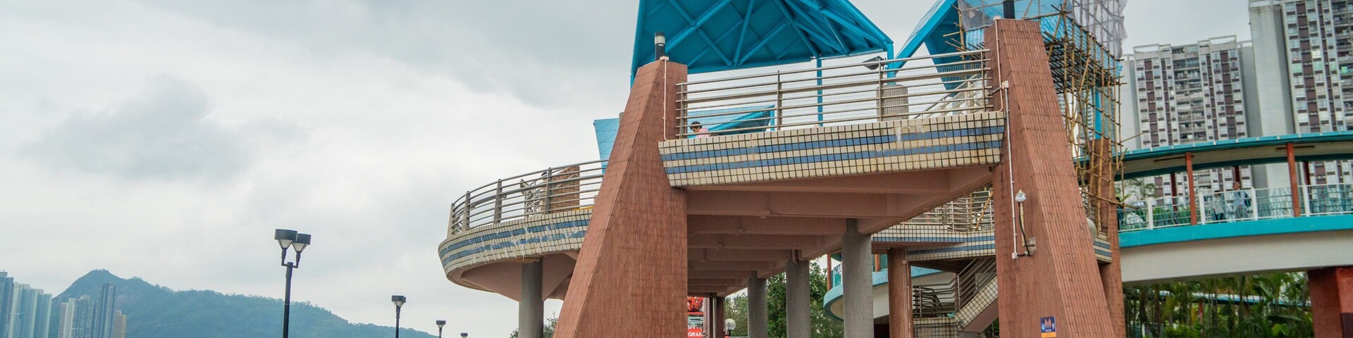 The Grand Promenade featuring a bay or harbor