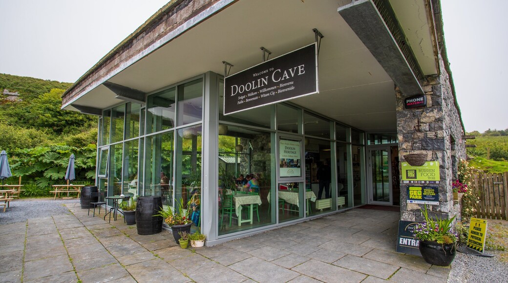 Doolin Cave which includes signage