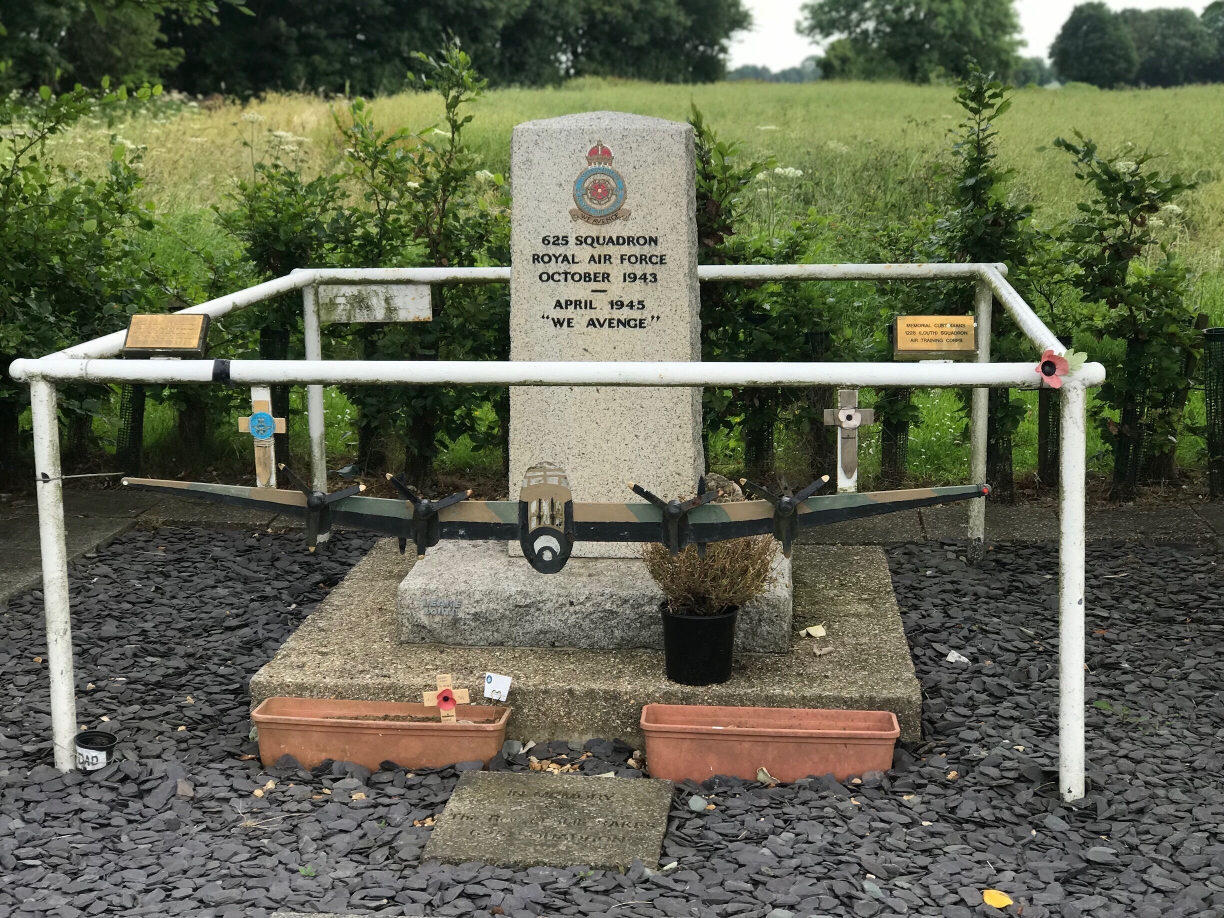Memorial near Binbrook.