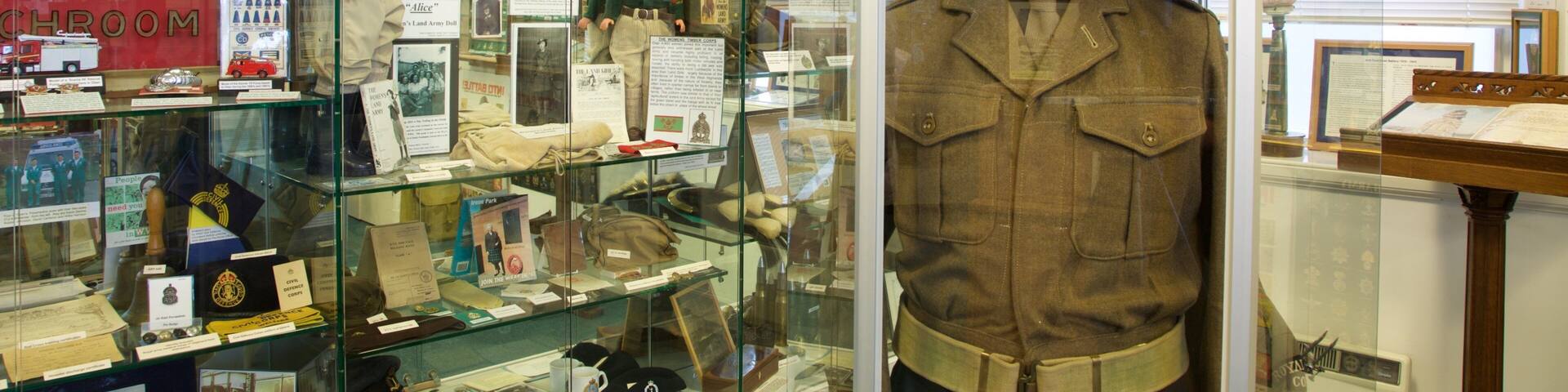 Oban War and Peace Museum featuring heritage elements