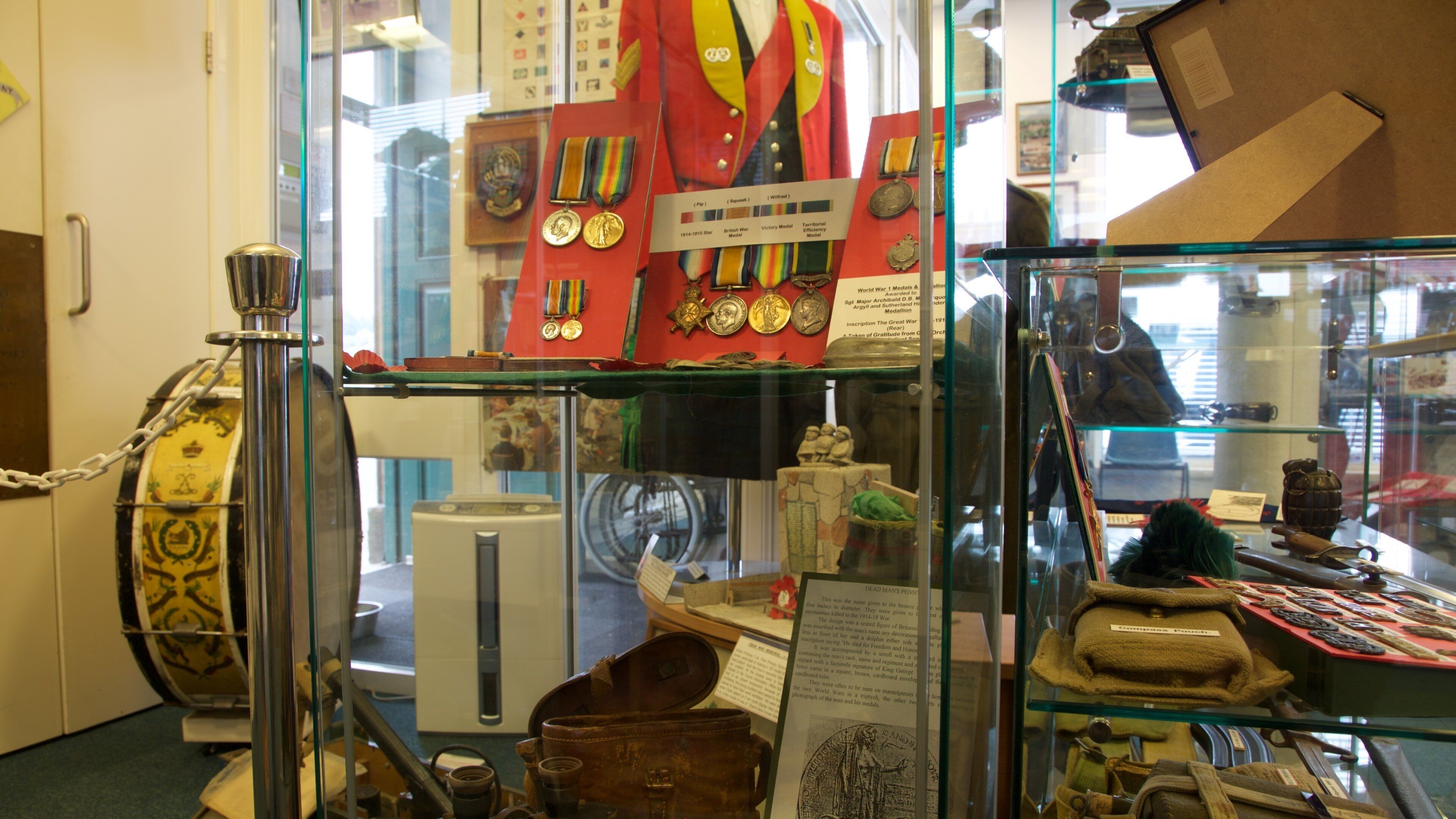 Oban War and Peace Museum which includes heritage elements