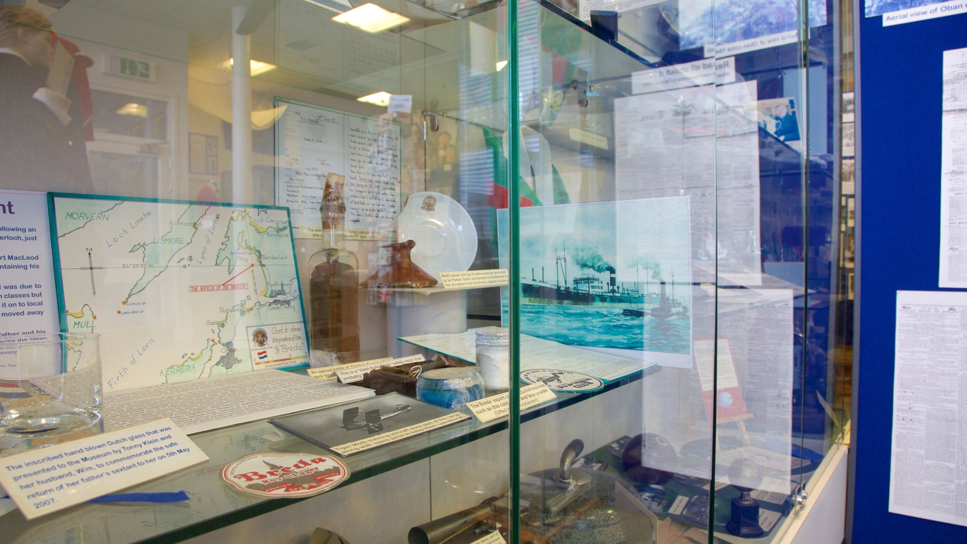 Oban War and Peace Museum featuring heritage elements